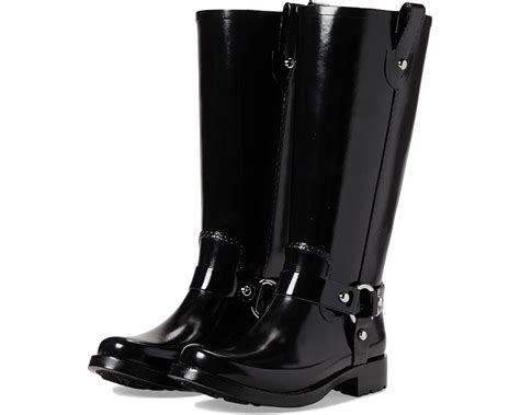 michael kors leather flower charm|michael kors charm rain boots.